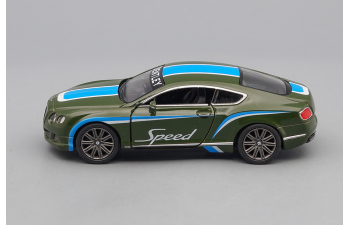 BENTLEY Continental GT Speed (2012), green / blue