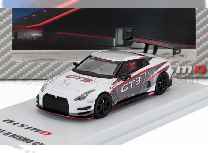 NISSAN Skyline Gt-r (r35) Gt3 Nismo Presentation (2022), White White