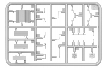 Сборная модель диорама - полевой ремонт немецкого танка - Курск 1943
