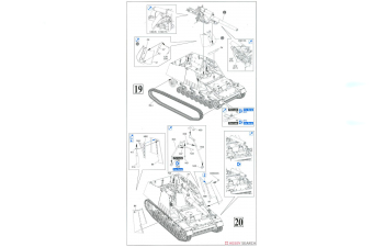 Сборная модель САУ Sd.Kfz.165 Hummel раннего/позднего производства (2 в 1)