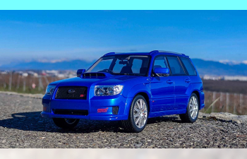 Subaru Forester STI 2007, Blue