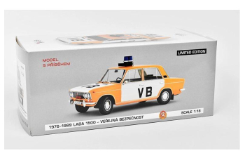 Lada 1500 ВАЗ 2103 Veřejna Bezpečnost Městska správa SNB Praha (Общественная безопасность Корпуса национальной безопасности Прага) (1976)