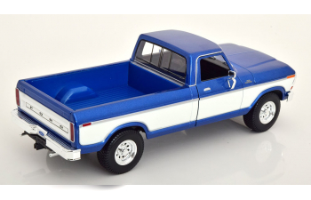 FORD F150 Pick Up (1979), blue metallic white