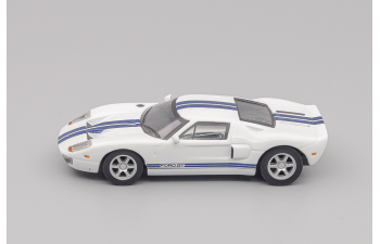 FORD GT40, Суперкары 10, white / blue