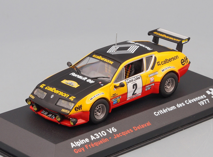 RENAULT Alpine A310 V6 N2 Criterium des Cevennes Frequelin-Delaval (1977), yellow