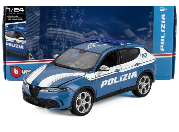 ALFA ROMEO Tonale Polizia (2023), Light Blue White