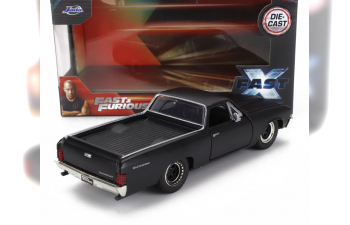 CHEVROLET El Camino Pick-up (ff10) Custom (1967) - Fast & Furious, Matt Black