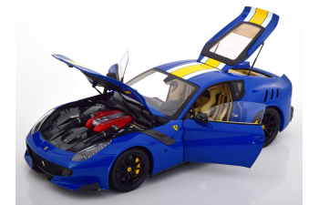 FERRARI F12 TDF, blue yellow white