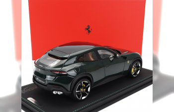 FERRARI Purosangue Suv (2022) - Con Vetrina - With Showcase, Verde - British Racing Green