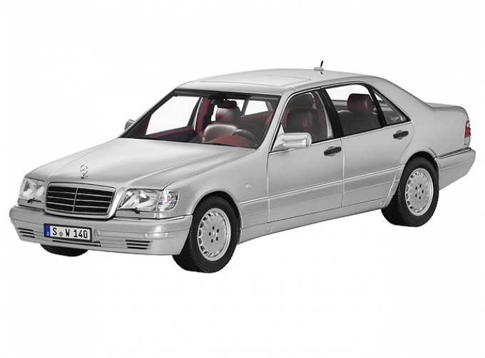 MERCEDES-BENZ S320 W140 (1994-1998), brilliant silver