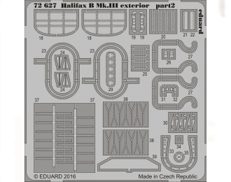 Фототравление для Halifax B Mk. III экстерьер