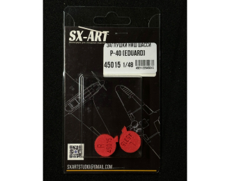Заглушки ниш для P-40 (Eduard)