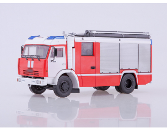 АЦ-3,2-40 (Камский грузовик 43253), красный