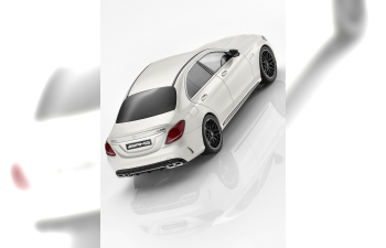 MERCEDES-BENZ C63 AMG C-class W205 (2016), white perl