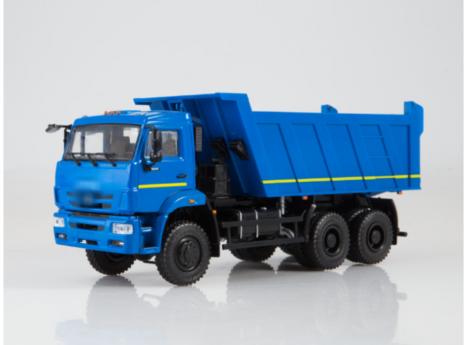 Камский грузовик 6522 самосвал, синий