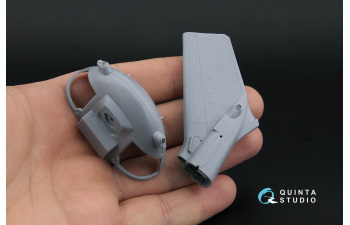 3D Декаль интерьера кабины UH-1Y (Academy) (малая версия)