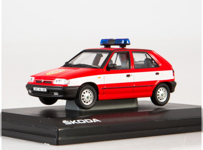 SKODA Felicia (1994) red / white