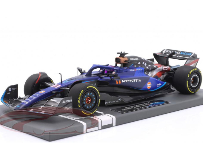 WILLIAMS FW45 9th USA GP (Austin) Formula 1 Alexander Albon (2023)