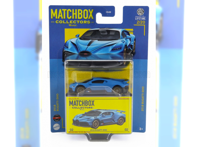 BUGATTI Divo (2018), Blue Matte