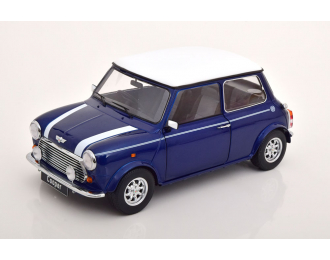 MINI Cooper RHD, blue metallic / white