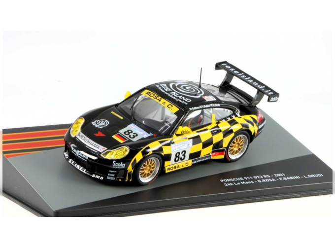 PORSCHE 911 GT3 RS 24h Le Mans #83 G.Rosa /F.Babini/L.Drudi (2001) 