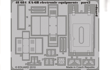 Фототравление EA-6B electronic equipments