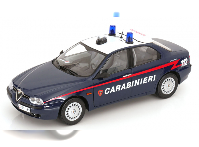 ALFA ROMEO 156 2.0 Twin Spark Carabinieri (1997), darkblue white red