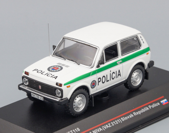 LADA NIVA 4X4 Policia (1993), white