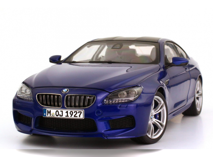 BMW M6 Coupe (F13), san-marino-blue-met