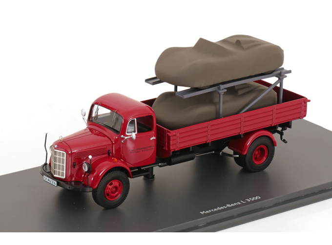 MERCEDES-BENZ L 3500 (1960), red