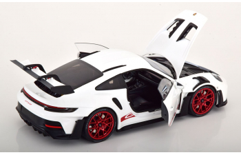 PORSCHE 911 (992) GT3 RS (2022), white red