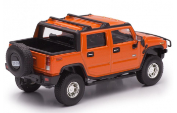 Набор из 3-х моделей: HUMMER H2 черный, оранжевый и SUT оранжевый