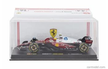 FERRARI - F1 SF-25 TEAM SCUDERIA FERRARI HP N 44 MONZA ITALY GP 2025 LEWIS HAMILTON - NIKI LAUDA 50th ANNIVERSARY WORLD CHAMPION - WITH PILOT AND SHOWCASE