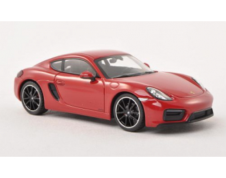 PORSCHE Cayman GTS 2014, carmin red