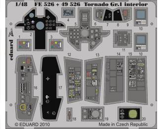 Цветное фототравление для Tornado Gr.1 interior S. A.