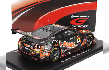 NISSAN Gt-r Nismo Team Ponos Gainer N10 Gt300 Class Super Gt (2023) H.Yasuda - R.Okusa, Black Orange