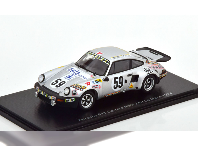 PORSCHE 911 Carrera RSR No 59 24h Le Mans, Mauroy/Verney/Renier (1974)