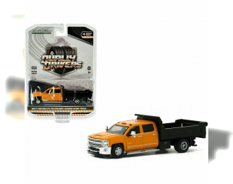 CHEVROLET Silverado 3500 Dually самосвал 2017 Orange/Black 