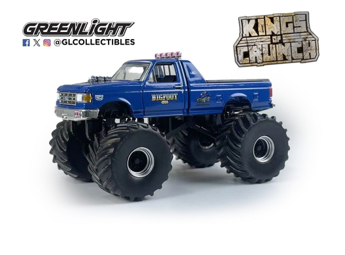 FORD F-350 Monster Truck "Bigfoot #4" Bigfoot (1990), blue