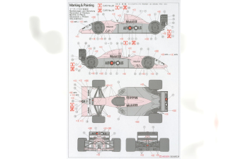 Сборная модель Benetton B190B