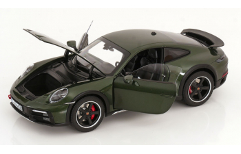 PORSCHE 911 Dakar (2023), green metallic