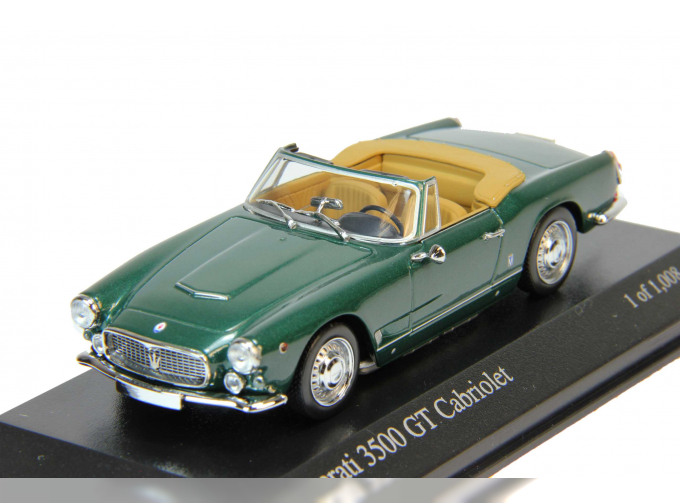 MASERATI 3500GT Vignale Spider (1961), green