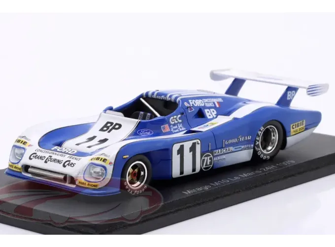 MIRAGE M10 3.0L V8 Team Grand Touring Cars Inc. №11 24h LeMans (1979) Derek Bell, David Hobbs, Vern Schuppan