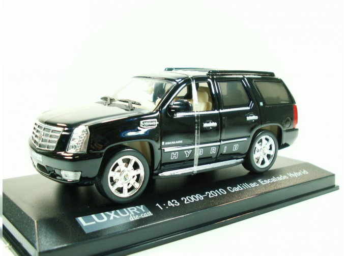 CADILLAC Escalade Hybrid (2009-2010), Green with ENVY, черный