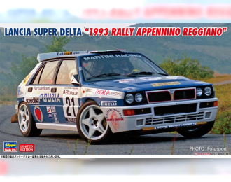 Сборная модель LANCIA Super Delta Hf Integrale Polizia №21 Rally Appennino Reggiano 1993 V.Gomboso - O.Tobaldo