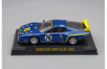 FERRARI 512BB Le Mans (1981), Ferrari Collection 51, blue