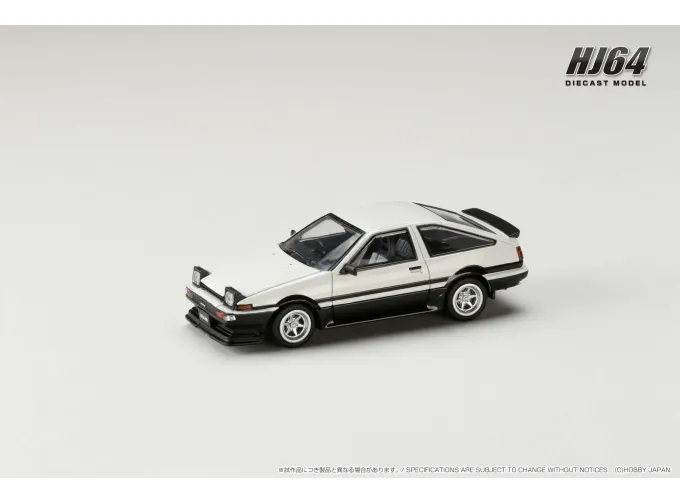 TOYOTA Sprinter Trueno Late Version JDM Style, white/black