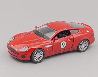 ASTON MARTIN Vanquish #9, red
