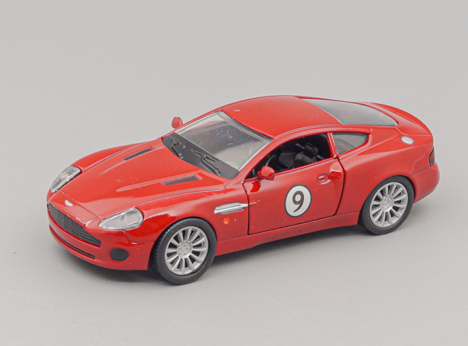 ASTON MARTIN Vanquish #9, red