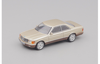 MERCEDES-BENZ 500 SEC (C126), champagne